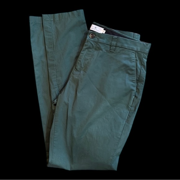 Arturo Calle pantalon Green‎ slacks with details Size 32 - Picture 1 of 5